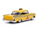 Машинка Jada Желтое такси Chevrolet Bel Air с Дэдпулом из Марвел (253225001) title=