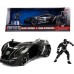 Машинка Jada Lykan HyperSport з фігуркою Чорної пантери Марвел Месники (253225004) title=