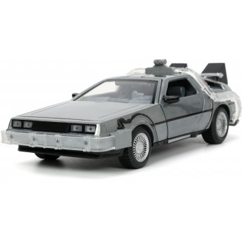 Машинка Jada Машина времени DeLorean из к/ф Назад в будущее, со светом (253255038)
