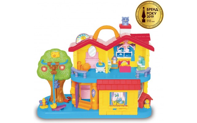 Игровой набор Kiddieland Загородный дом со светом и звуком (032730)