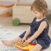 Пианино для малышей Kiddieland Зверята на качелях со звуком (033423) title=