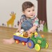 Іграшка трактор фермера Kiddieland з причепом і фігурками, світло і звук на рос. мові (049726) title=