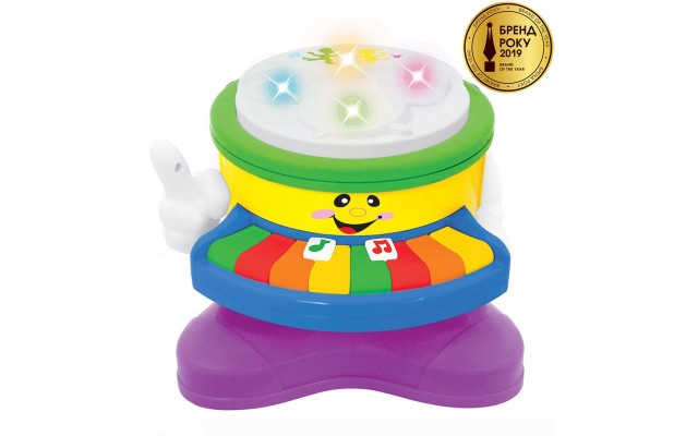 Музыкальная игрушка Kiddieland Веселый оркестр со светом и звуком (050195)