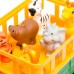 Іграшка трактор Сафарі Kiddieland з причепом і тваринами, світло і звук на рос. мові (051169) title=