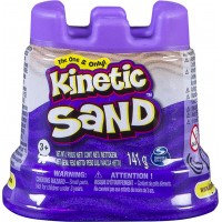 Кінетичний пісок Kinetic Sand Міні фортеця, фіолетовий 141 г (71419P)
