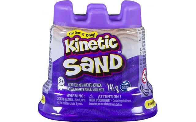 Кінетичний пісок Kinetic Sand Міні фортеця, фіолетовий 141 г (71419P)