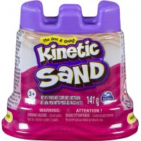 Кинетический песок Kinetic Sand Мини крепость, розовый 141 г (71419Pn)
