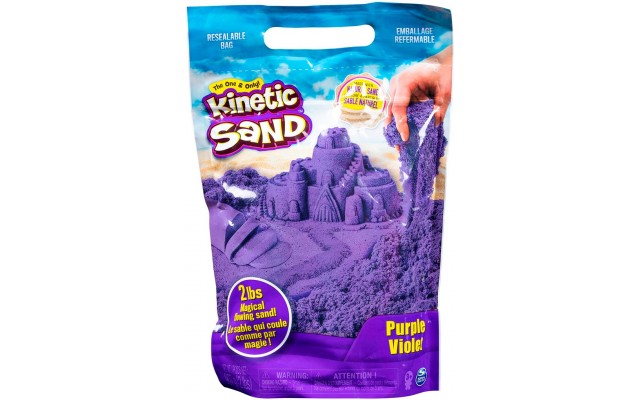 Кінетичний пісок Kinetic Sand Colour фіолетовий 907 г (71453P)