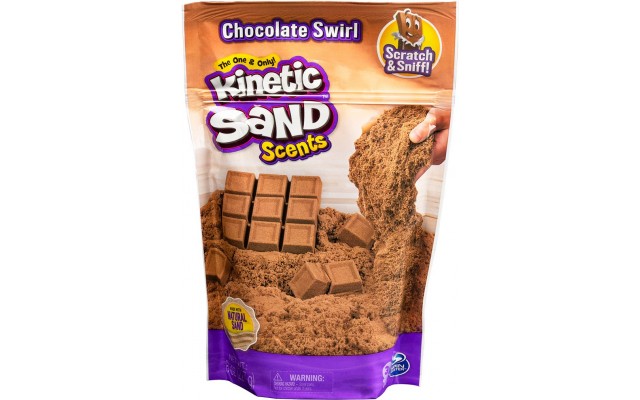 Кинетический песок Kinetic Sand с ароматом Горячий шоколад 227 г (71473H)