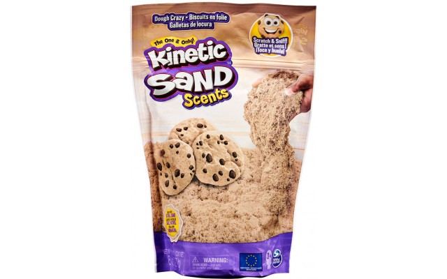 Кинетический песок Kinetic Sand с ароматом Печенье 227 г (71473С)