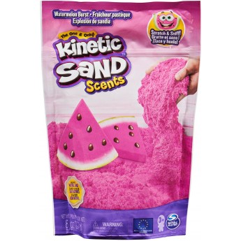 Кинетический песок Kinetic Sand с ароматом Арбузный взрыв 227 г (71473W)