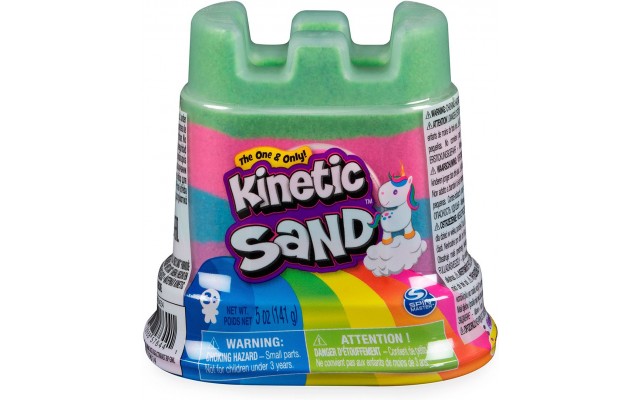 Кінетичний пісок Kinetic Sand Міні фортеця, різнокольоровий 141 г (71477)