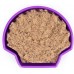 Кінетичний пісок Kinetic Sand Мушля фіолетова 127 г (71482PP) title=
