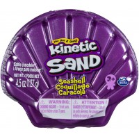 Кінетичний пісок Kinetic Sand Мушля фіолетова 127 г (71482PP)
