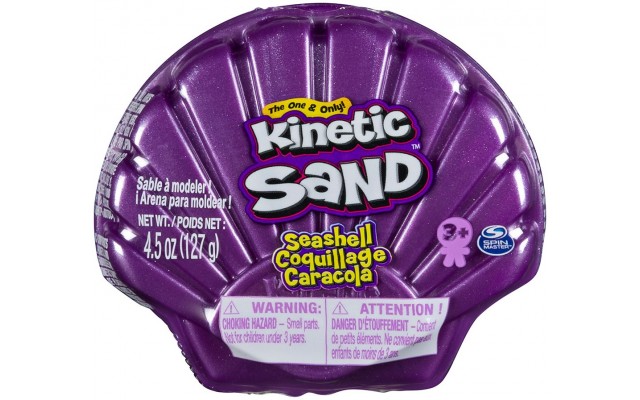 Кінетичний пісок Kinetic Sand Мушля фіолетова 127 г (71482PP)