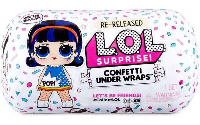 Капсула L.O.L. SURPRISE! з лялькою Under Wraps Конфетті в асорт. (571469)