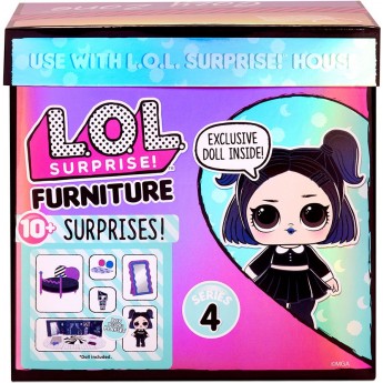 Набір з лялькою L.O.L. Surprise! Furniture Спальня Леді-сутінки (572640)