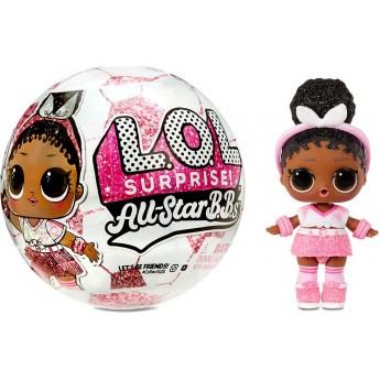 Шарик L.O.L. Surprise! з лялькою All-Star B.B.s S3 Футболістки в асорт. (572 671)