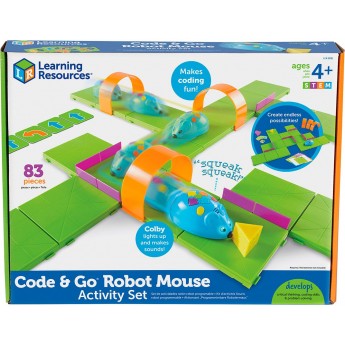 Ігровий STEM-набір для програмування Learning Resources Мишка в лабіринті (LER2831)