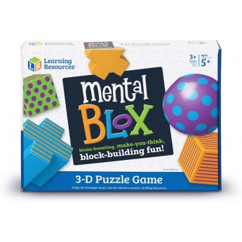 Розвиваюча гра Learning Resources Ментал Блокс з геом. фігурами (LER9280)
