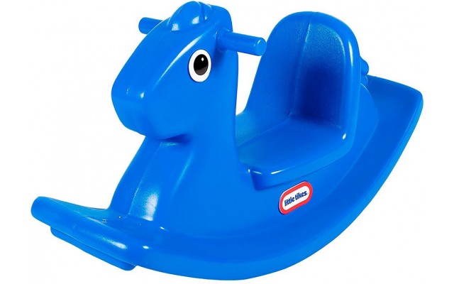 Качалка детская Little Tikes Веселая лошадка, синяя (167200072)