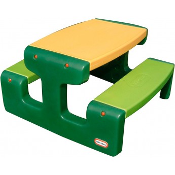Дитячий столик з лавочками Little Tikes Яскраві кольори (466A00060)