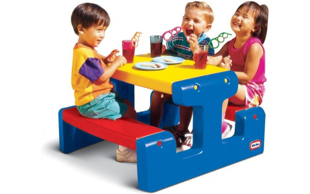 Детский столик для пикника Little Tikes Яркие цвета джуниор (479500070)