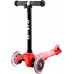 Самокат детский MICRO Mini2go Deluxe Plus с ручкой и сидением Красный (MMD032) title=