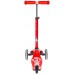 Самокат детский Micro Mini Deluxe LED трехколесный Красный 2-5 лет (MMD052) title=