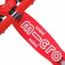 Самокат детский Micro Mini Deluxe LED трехколесный Красный 2-5 лет (MMD052) title=