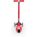 Самокат детский Micro Maxi Deluxe LED трехколесный Красный 5-12 лет (MMD068) title=