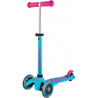 Самокат детский Micro Mini Deluxe трехколесный Бирюзовый 2-5 лет (MMD074)