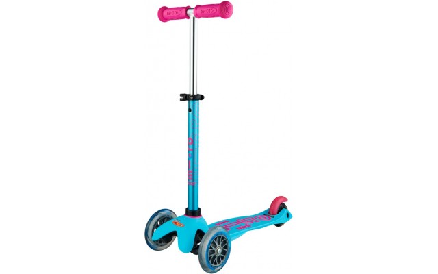 Самокат детский Micro Mini Deluxe трехколесный Бирюзовый 2-5 лет (MMD074)