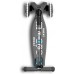 Самокат детский Micro Maxi Deluxe LED трехколесный, серый, складной 5-12 лет (MMD094) title=