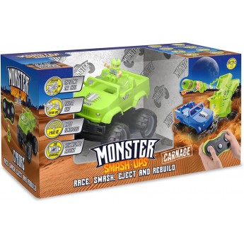 Автомобіль на р/у монстр-трак Monster Crash Car S2 Кіборг збірний, зелений (TY6082A)