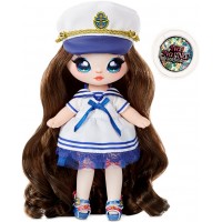 Кукла NA! NA! NA! Surprise Sparkle S3 W1 Сейлор Блу с игрушкой на клипсе (573753)