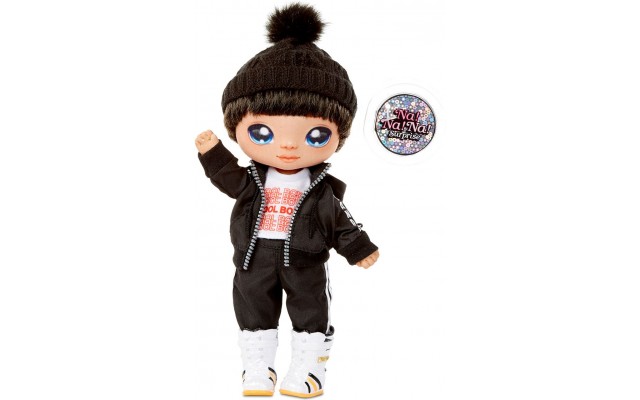 Кукла NA! NA! NA! Surprise Sparkle S3 W1 Андрэ Аваланче с игрушкой на клипсе (573784)