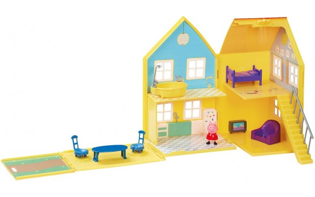 Іграшка Будиночок Пеппи Делюкс з меблями і фігуркою Peppa (06865)