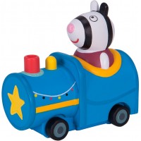 Міні-машинка Peppa Pig серії Коли я виросту: Зебра Зоя в поїзді (95789)