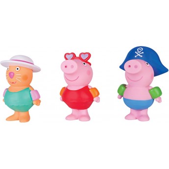 Набор Peppa игрушки-брызгунчики Пеппа с Джорджем и Кэнди (96527)