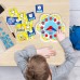 Набір для навчання часу Quercetti Play Montessori Перші години (0624-Q) title=