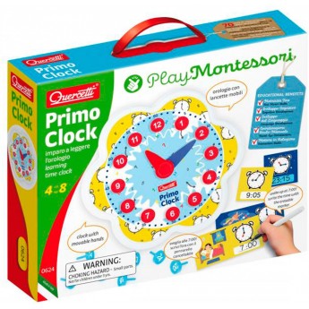 Набор для обучения времени Quercetti Play Montessori Первые часы (0624-Q)