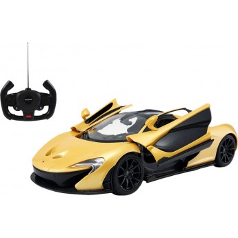 Машинка на р/у Rastar суперкар McLaren P1 GTR, 1:14 желтый (75160)