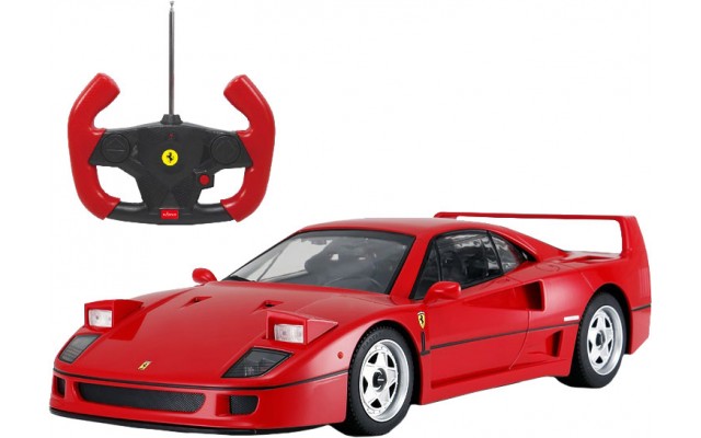 Машинка на р/у Rastar суперкар Ferrari F40, 1:14 красный (78760)