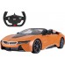 Машинка на р/у Rastar родстер BMW i8 Roadster, 1:14 помаранчевий (95560) title=