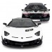 Машинка на р/у Rastar суперкар Lamborghini Aventador SVJ, 1:14 белый (96070) title=