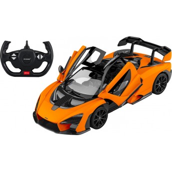 Машинка на р/у Rastar суперкар McLaren Senna, 1:14 оранжевый (96660)