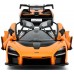 Машинка на р/у Rastar суперкар McLaren Senna, 1:14 оранжевый (96660) title=