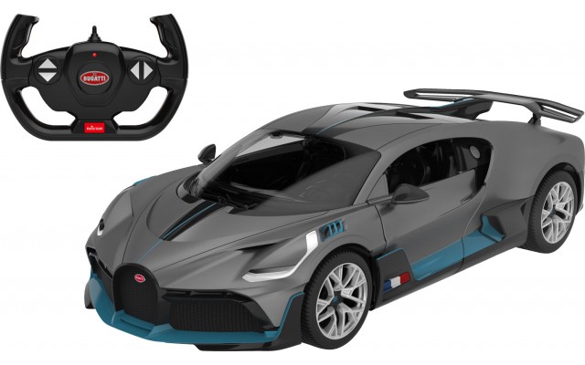 Машинка на р/у Rastar гіперкар Bugatti Divo, 1:14 сірий (98060)