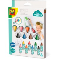 Набор карандашей для ванной SES Creative Tiny Talents Водные забавы 8 цветов (13096S)